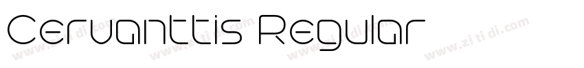 Cervanttis Regular字体转换 Cervanttis Regular字体转换